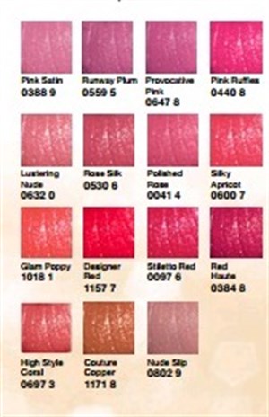 AVON Бутик червило Luxe цветове